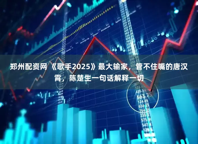 郑州配资网 《歌手2025》最大输家，管不住嘴的唐汉霄，陈楚生一句话解释一切