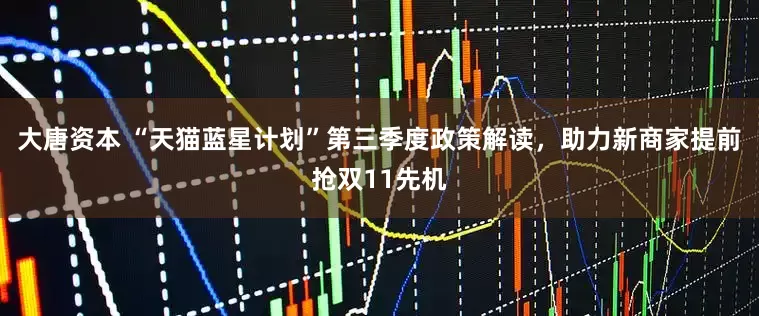 大唐资本 “天猫蓝星计划”第三季度政策解读，助力新商家提前抢双11先机